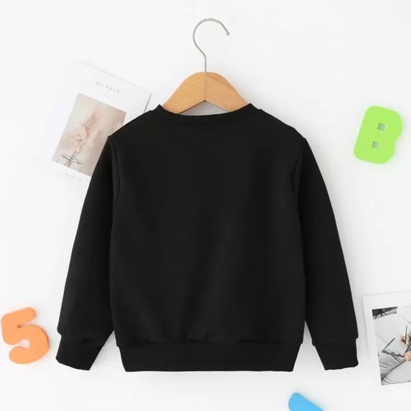 Black 'Lil Homie' Kids Sweatshirt - Picture 6 of 10